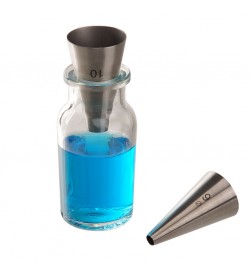 Mini funnel, 18/10 stainless steel